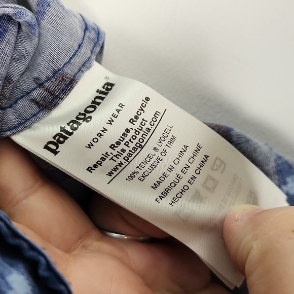 Patagonia Women's Edge Win Skirt Blue Size S - Picture 3 of 6